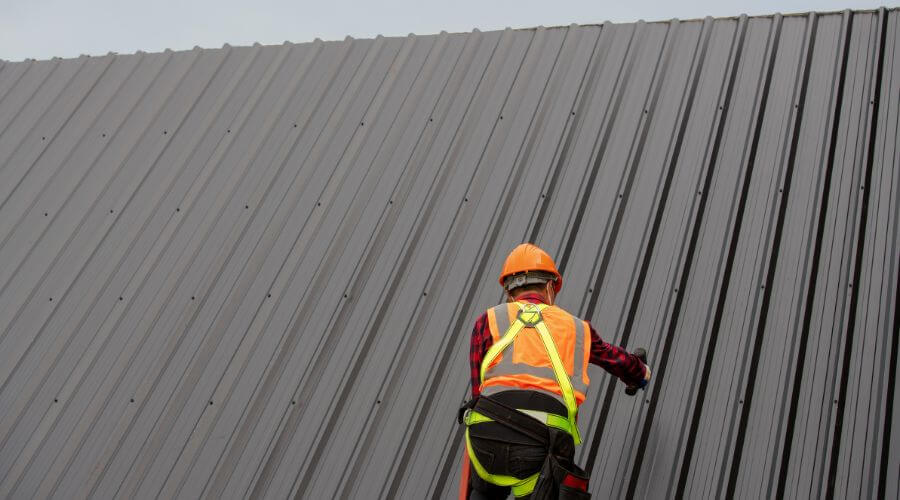 Professional metal roof installation services in Bigfoot, TX